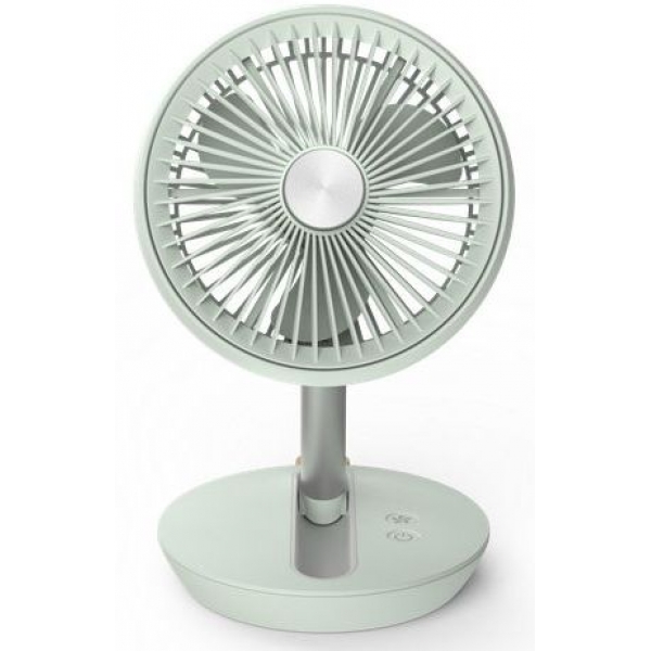 Turbo Italy TMF-F06GN 摺叠式迷你USB充電風扇 (薄荷綠)